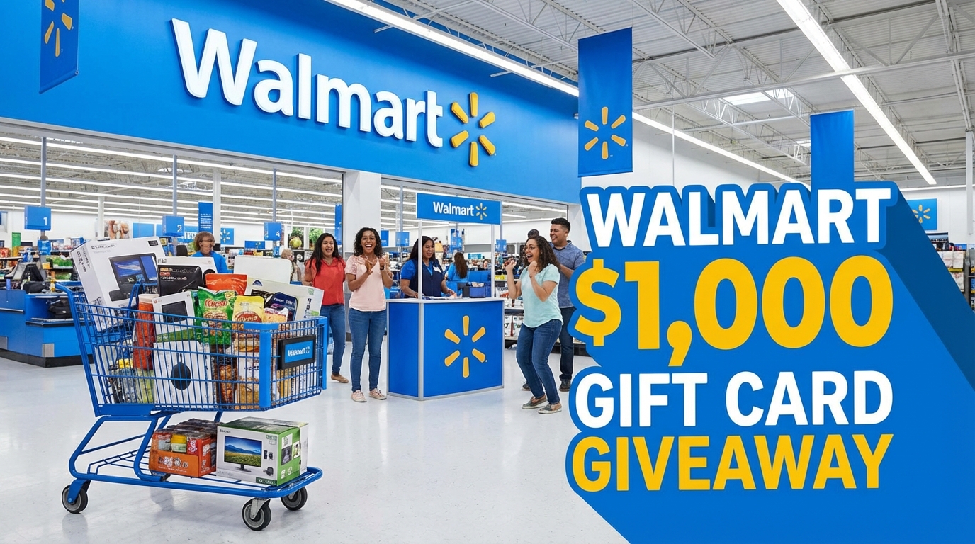 Walmart $1.000 Gift Card